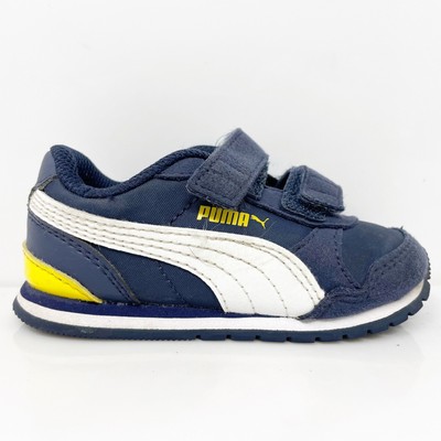 Puma Boys St Runner V2 365295-26 Синяя повседневная обувь Кроссовки Размер 6 C