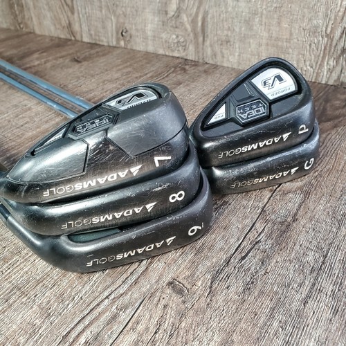 S 8, 9, Pw, Gw Hybrid 7 Iron Rh R Flex