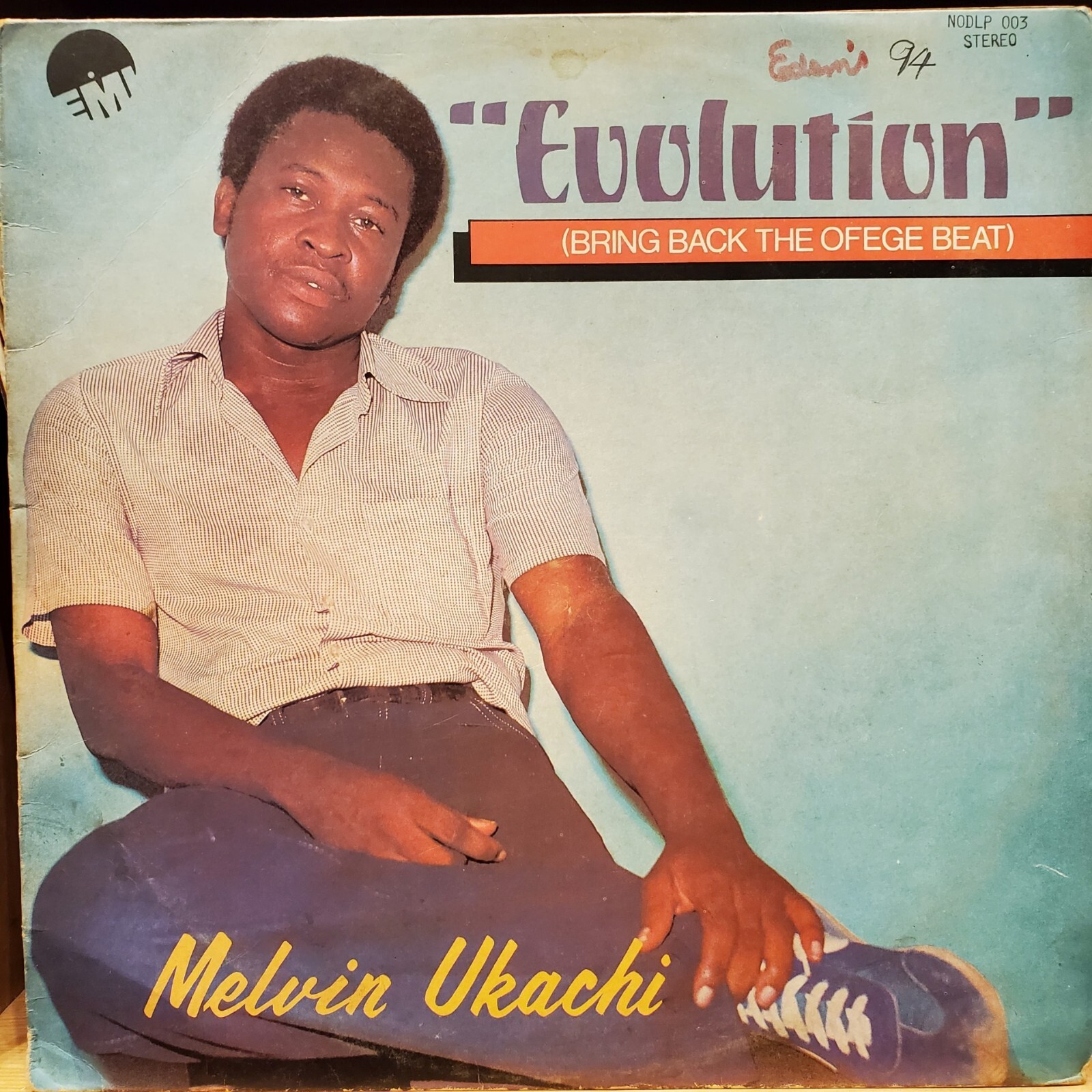 Melvin Ukachi - Evolution (Bring Back The Ofege Beat) LP Melvin Ukachi - Evolution (Bring Back The Ofege Beat) LP