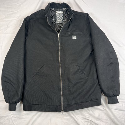 Dixxon Jacket Mens Large Tall Black Form And Function Detroit Style Canvas