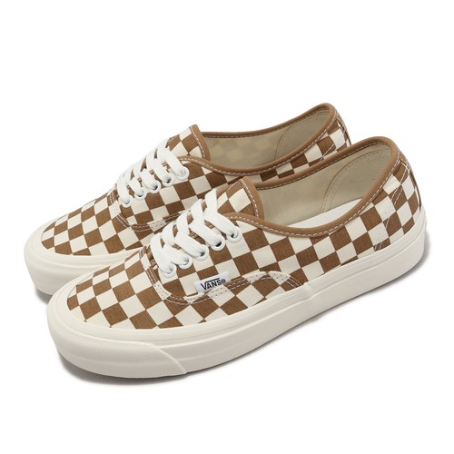 

Мужская повседневная обувь унисекс Vans Authentic 44 DX CheckerBoard с бурундуком VN0005U8GWT, Белый, Authentic 44 Dx