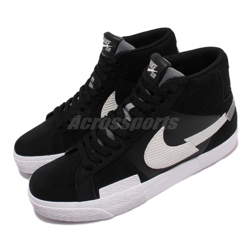 

Мужская обувь Nike SB Zoom Blazer Mid PRM Mosaic Pack Black Wolf Grey DA8854-001, Черный, Sb Zoom Blazer Mid Prm