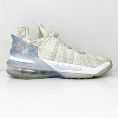 

Nike Boys Lebron 18 NRG CT4677-400 Белые баскетбольные кроссовки Кроссовки, размер 4,5 года, Белый, Lebron 18 NRG