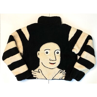 Advisry Creature World Fleece Jacket Adult size Medium Danny Cole Art NEW