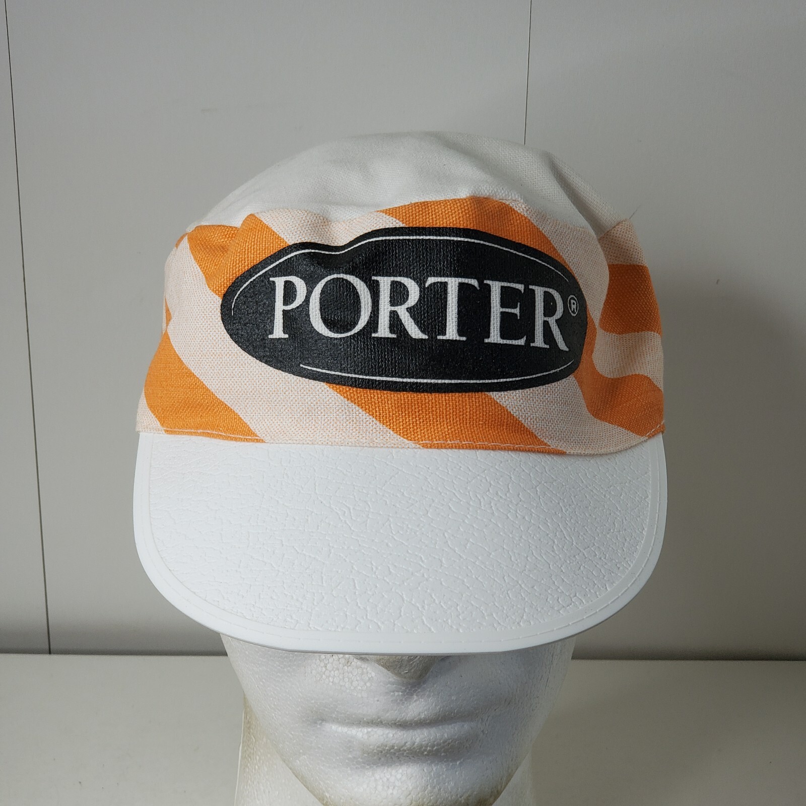 限定！　Porter Classic ペイント　ハット Vintage Porter Paints Painting Cap Hat Small Stretch White
