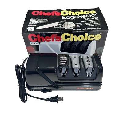 Chef's Choice Edge Select 120 Professional Electric Knife Sharpener - BLACK!