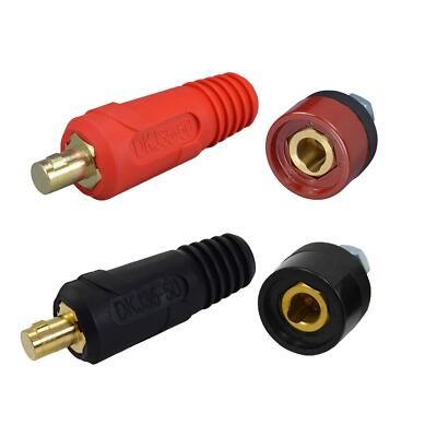 TIG Welding Cable Panel ConnectorPlug DKJ3550 DKZ3550 Dinse Quick Fitting 315