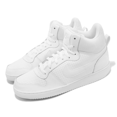

Мужские повседневные кроссовки Nike Court Borough Mid Triple White 838938-111, Белый, Court Borough Mid Hk