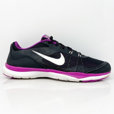 

Nike Womens Flex Trainer 5 724858-015 Черные кроссовки для бега, размер 7,5, Черный, Flex Trainer 5