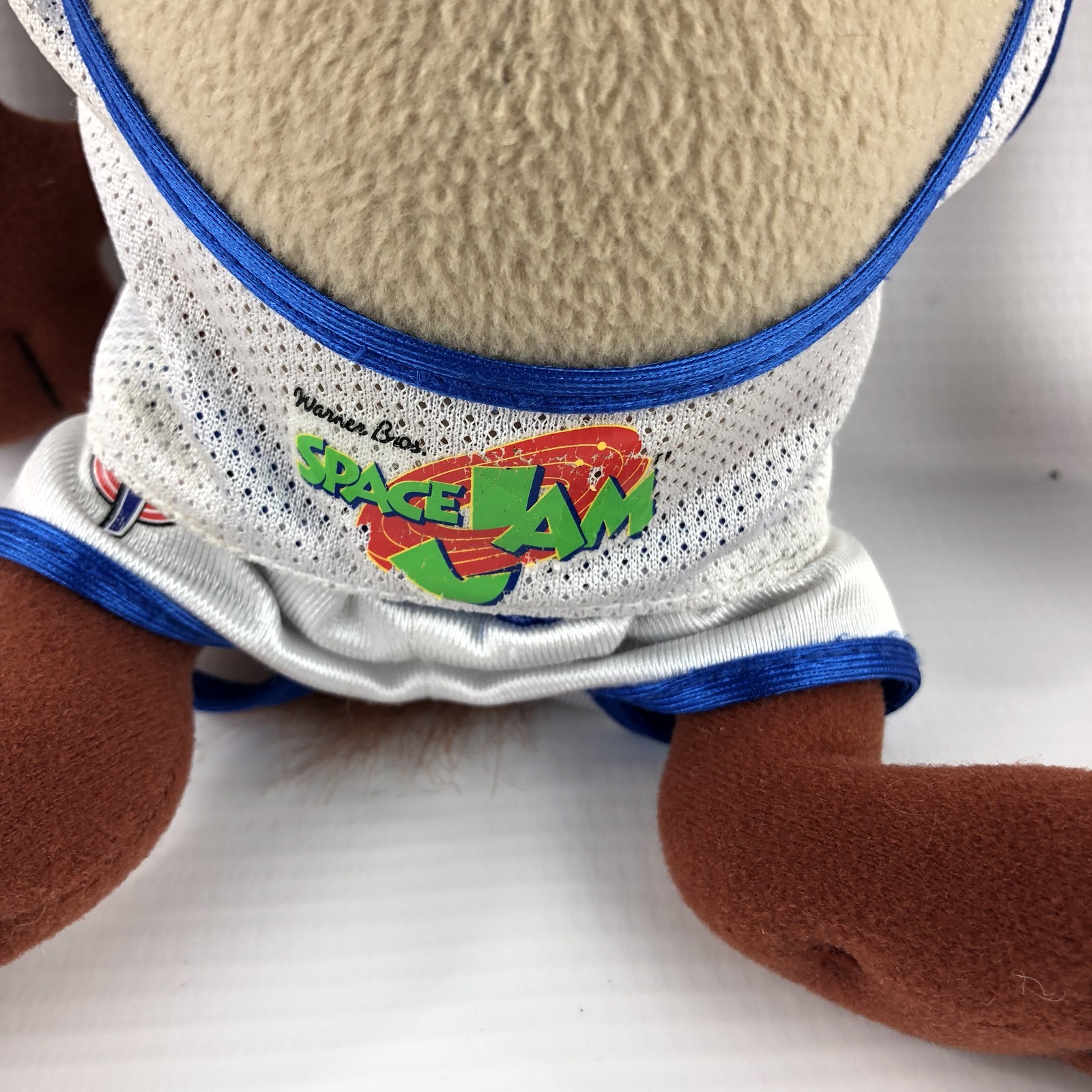 Tasmanian Devil Plush Mcdonalds 1996 Space Jam Basketball Looney Tunes Taz