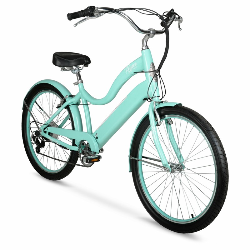 Hyper ERide Electric Bike, 26" Womens Cruiser, 36