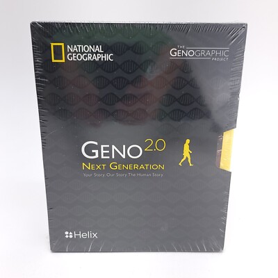 National Geographic Geno 2.0 Next Generation, Helix DNA Kit EXP 05/26/2019 NEW