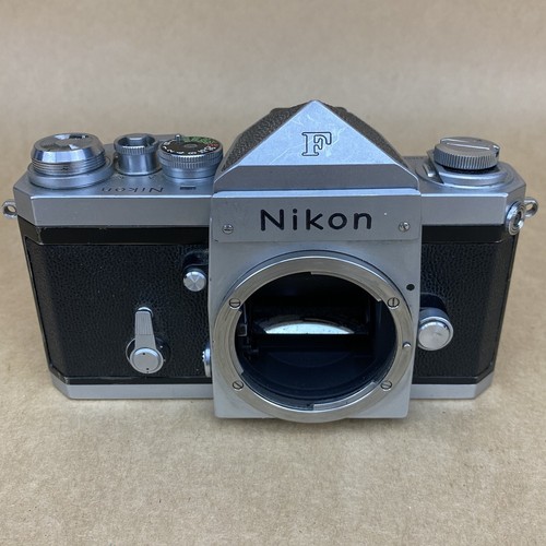 Nikon F 1969 35mm SLR Film Camera W/ Eye Level Finder - BODY