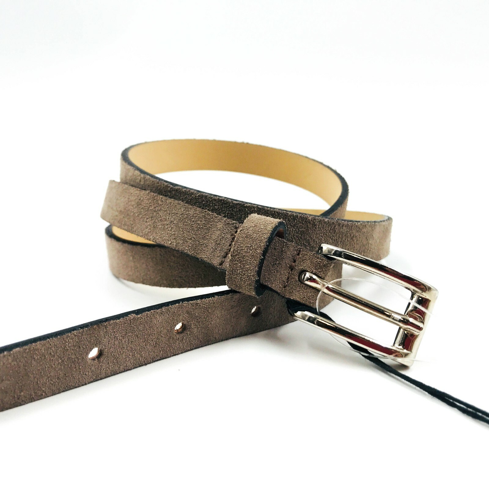 LIU JO Bronze Brown Leather Designer Belt Size S €145 | eBay