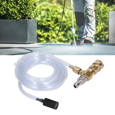 Chemical Injector Kit For High Pressure Washer 5000PSI Adjustable Soap Dispenser