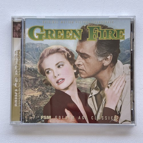 Green Fire Original Movie Soundtrack CD Miklos Rozsa Film Score Monthly
