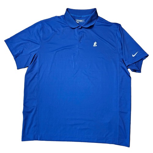 NIKE golf ミッキー Nike Tour Performance Blue Mickey Mouse Golf Polo Shirt