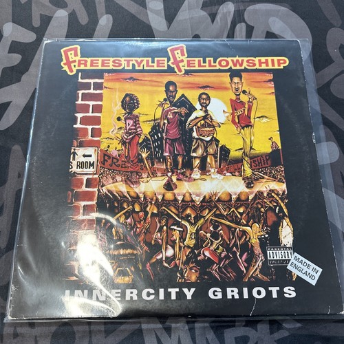 FREESTYLE FELLOWSHIP INNERCITY GRIOTS 1993 2 LP Vinyl Record