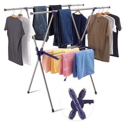 Smart Some Clothes Drying Rack - Foldable Drying Racks for Laundry, Heavy Dut...