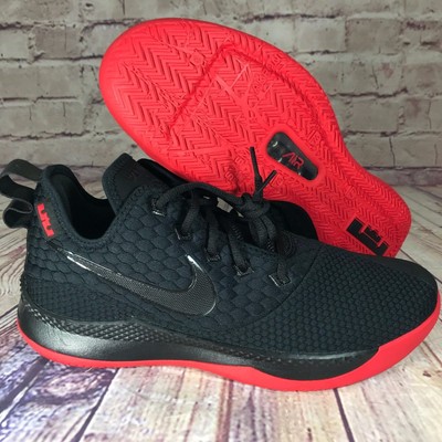 nike lebron witness 3 black red
