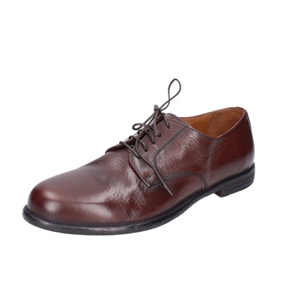 Men's shoes MOMA 9.5 (EU 42,5) elegant brown leather EX856-42,5