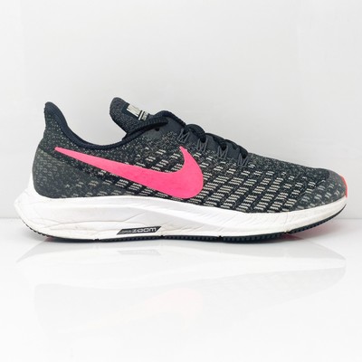 Nike Girls Air Zoom Pegasus 35 AH3481-001 Черные кроссовки для бега Размер 6Y