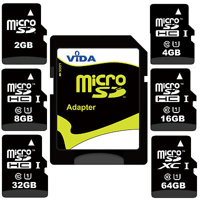 Vida IT® 4GB 8GB 16GB Micro SD SDHC Speicherkarte Für GARMIN Strassennavigation