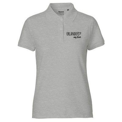 Damen Polo Shirt Orlando my love Geschenkidee Orlando Geschenk Präsent Mitbrings