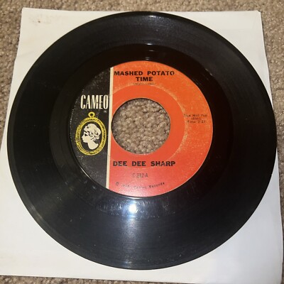 Dee Dee Sharp  Mashed Potato Time  Vinyl 45 Cameo Records VG Condition 1962