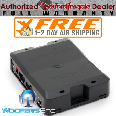 ROCKFORD FOSGATE DSR1 DIGITAL SIGNAL PROCESSOR MAESTRO FREE 1-2 DAY AIR SHIPPING