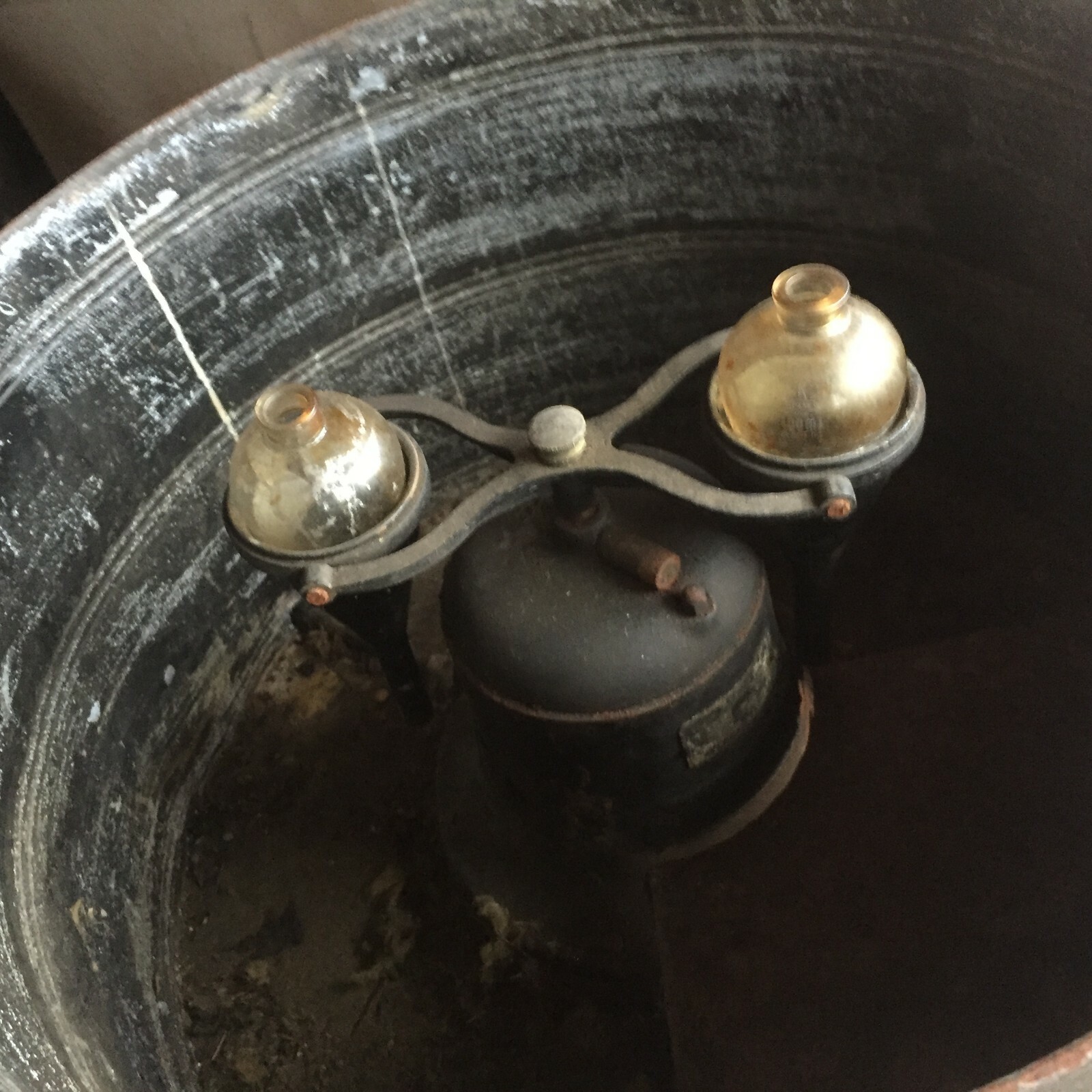 vtg antique Scientific Centrifugal steampunk mad scientist working