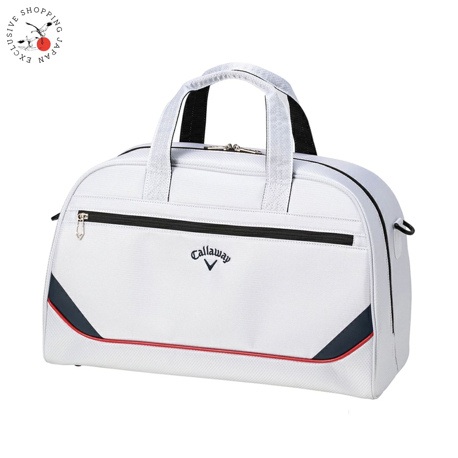 Callaway ゴルフバッグ 中型 ホワイト cw sport25 BB Callaway Golf Sport Boston Duffle Bag 25JM Shoulder 2025