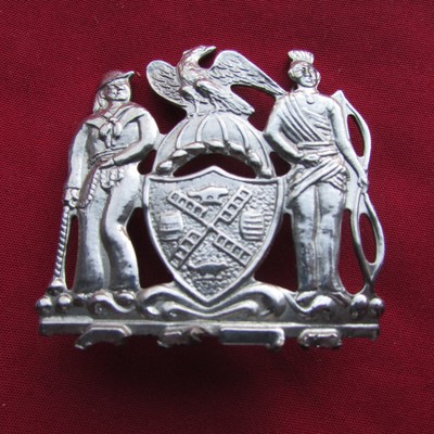 Rare Obsolete Antique City of New York  Hat Badge.3B