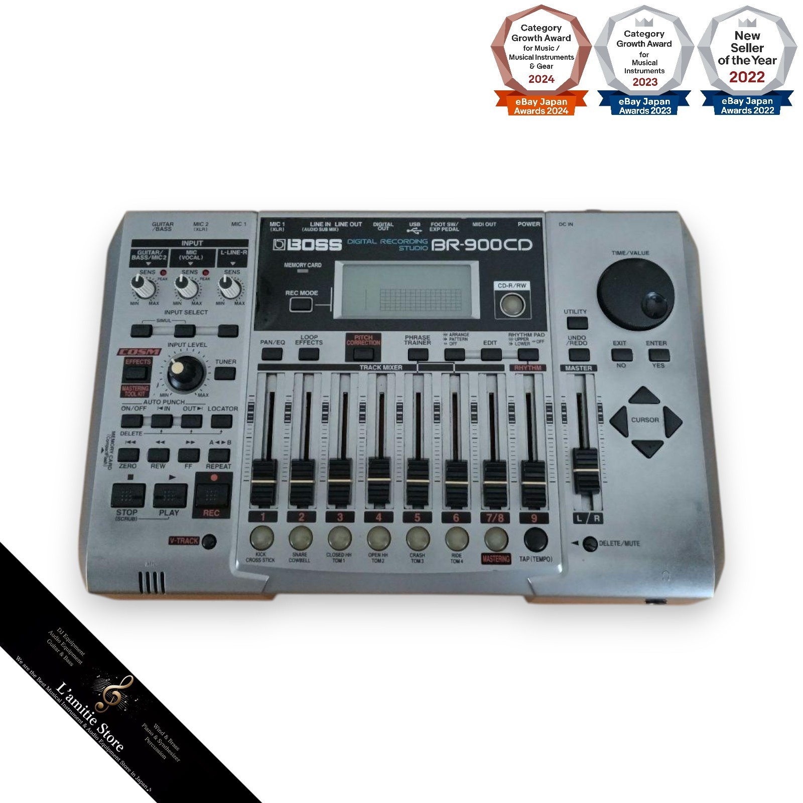 BOSS BR-900CD デジタルレコーダー BOSS - BR-900CD | Digital Recorder