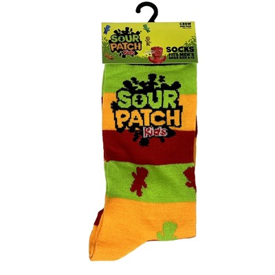 Sour Patch Kids Candy Socks Mens Crazy Fun Crew Novelty Gift Graphic Wacky Silly