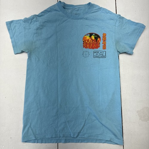 Tシャツ・カットソー Travis Scott Cactus Jack C/O 2020 T-Shirt Light Blue SS 20 Travis Scott Cactus Jack C/O 2020 T-Shirt Light Blue Men's