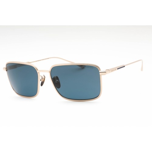 Pre-owned Chopard Men's Sunglasses Shiny Gold Metal Rectangular Shape Frame Schf84m 8fzp