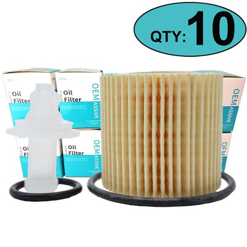 Car Engine Oil Filter For Toyota Corolla Prius V C-HR Scion xD 04152-YZZA6 x10PC
