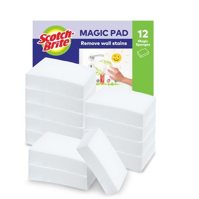 Scotch-Brite Magic Easy Eraser Sponge Melamine Cleaner Value Pack Stain Remover