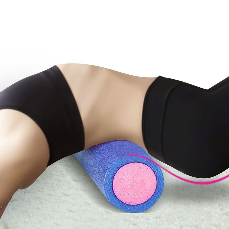 Faszienrolle Fitnessrolle Massage Rolle Pilates Yoga Foam Roller Wirbel Trigger