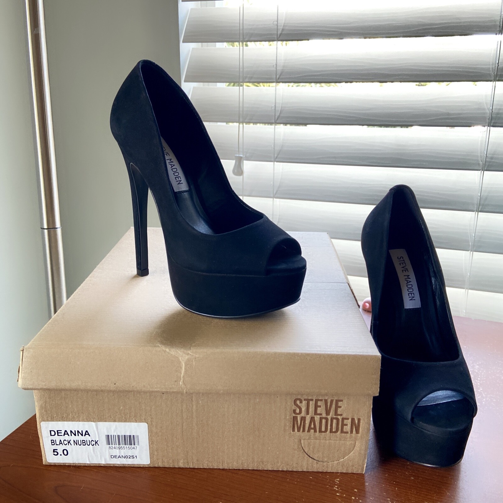【Steve Madden】関税なし♪ Delphini Stiletto Pump Heel DELPHINI Black Women's Pointed-Toe Stiletto Pump Heel