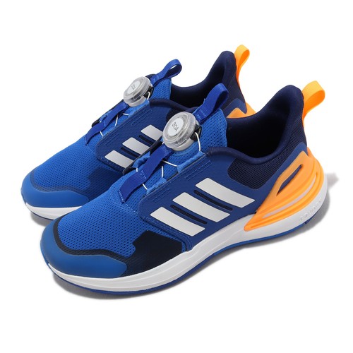 

Adidas RapidaSport BOA K Royal Blue Orange Kids Youth Preschool Running IE4543, Синий, Rapidasport Boa K