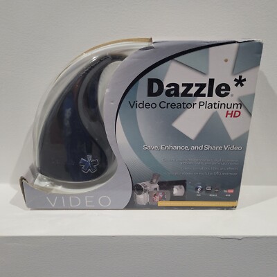 Dazzle Video Creator Platinum HD Capture New In Box