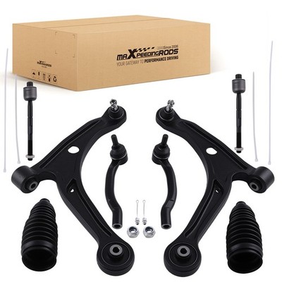 8x Front Lower Control Arms Left Right for 2003-2008 Honda Pilot 01-06 Acura MDX