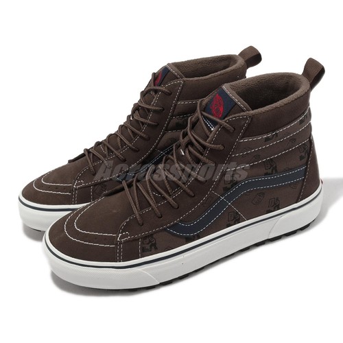 

Vans Sk8-Hi Mte-1 Водонепроницаемые Коричневые Темно-Синие Мужчины На Открытом Воздухе Повседневная VN0A5HZYA92, Коричневый, Sk8-hi Mte-1