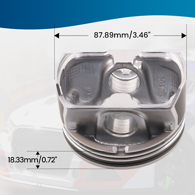 G4KJ 2.4L Engine Rebuild Overhaul Kit w/ Crankshaft Rods Pistons For HYUNDAI KIA