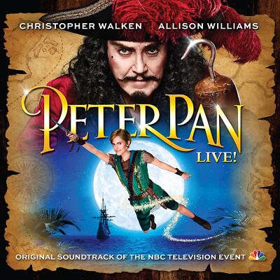 Peter Pan Live [CD] Original Cast Recording [*READ* EX-LIBRARY]