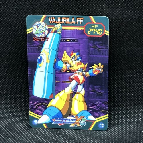 Vajrilla FF Megaman X3 No.107 Card 1995 Bandai Japanese