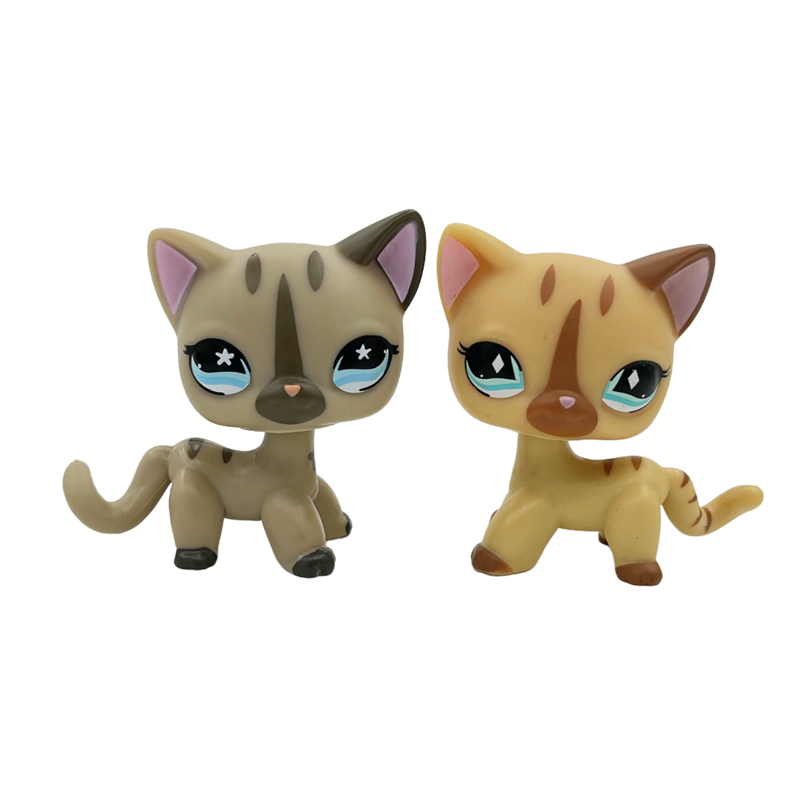 2pcs Littlest pet shop Toys girls bobble head short hair cats 468 and 886 eBay