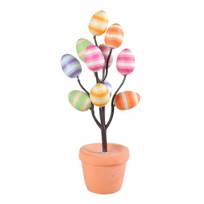 Lighted Easter Egg Tree Pastel Centerpiece Arrangement Table Home Decoration